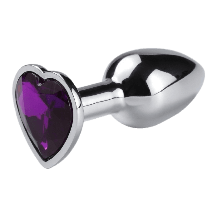 Heart Jewel Plug — product view, view 1
