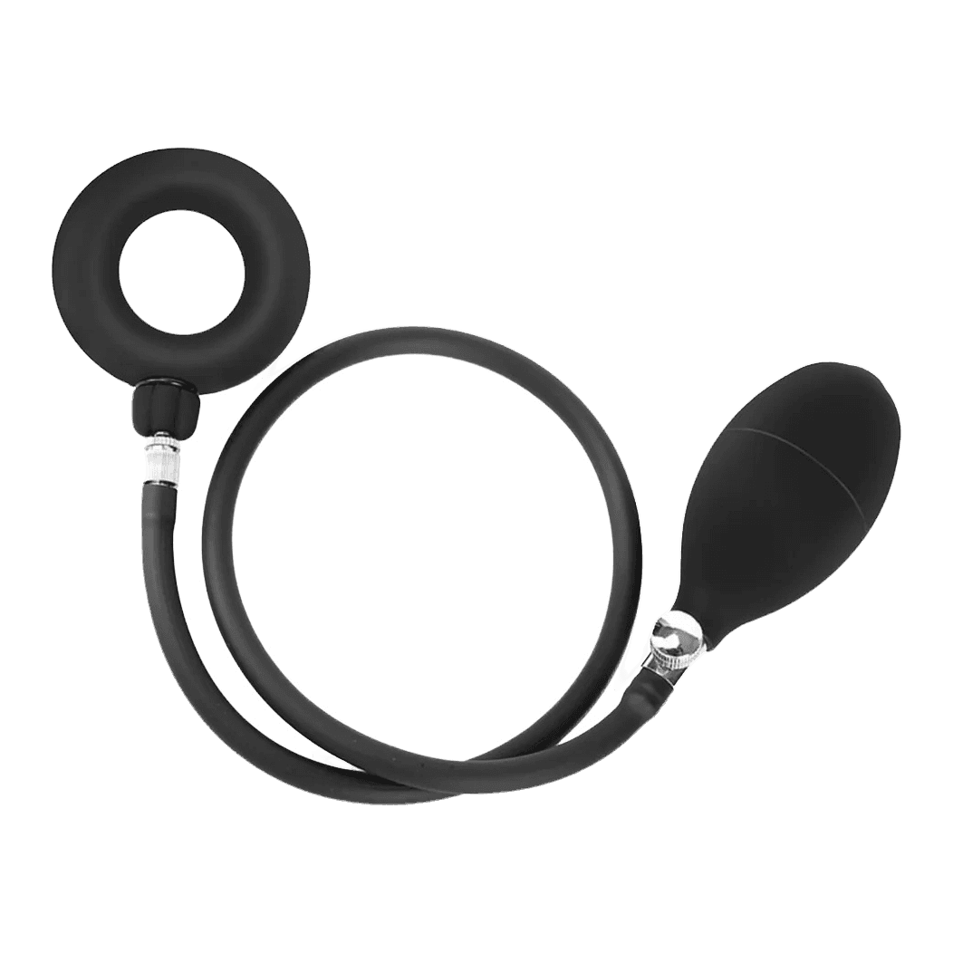Adjustable Air Ring — ring and pump, view 1