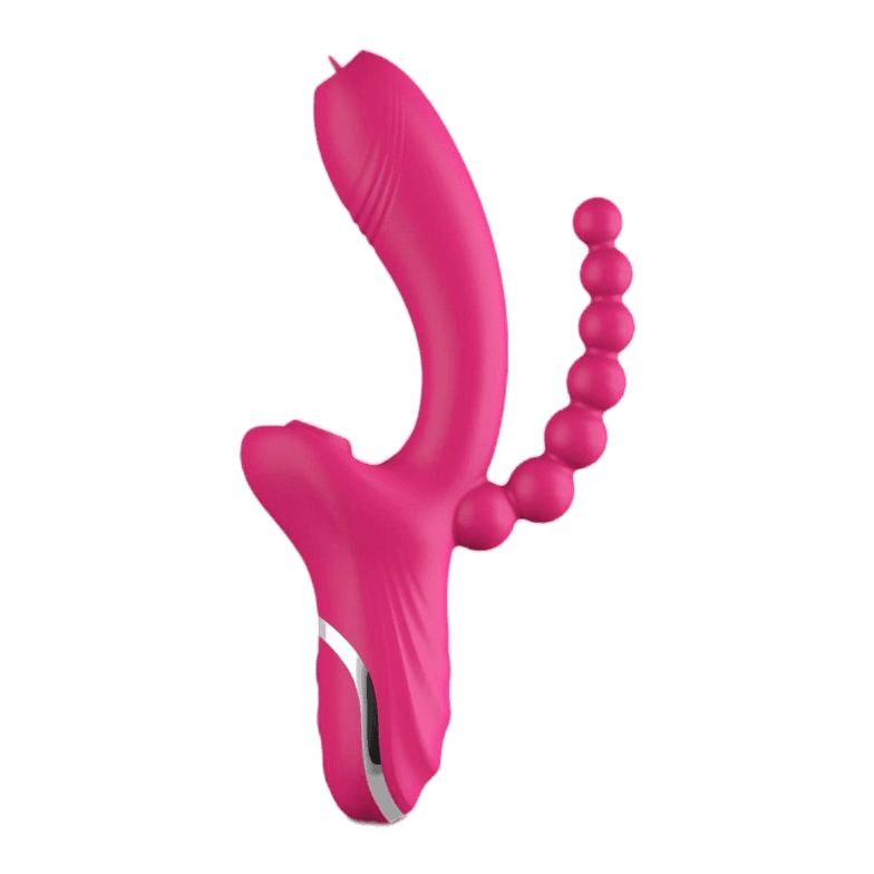 Triple-Arm Rabbit Massager — product view, view 1