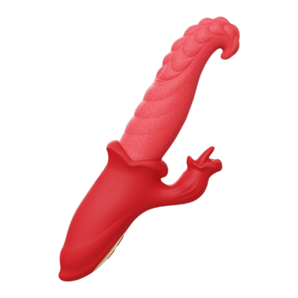 Dragon Sculptural Massager — rear profile, view 1
